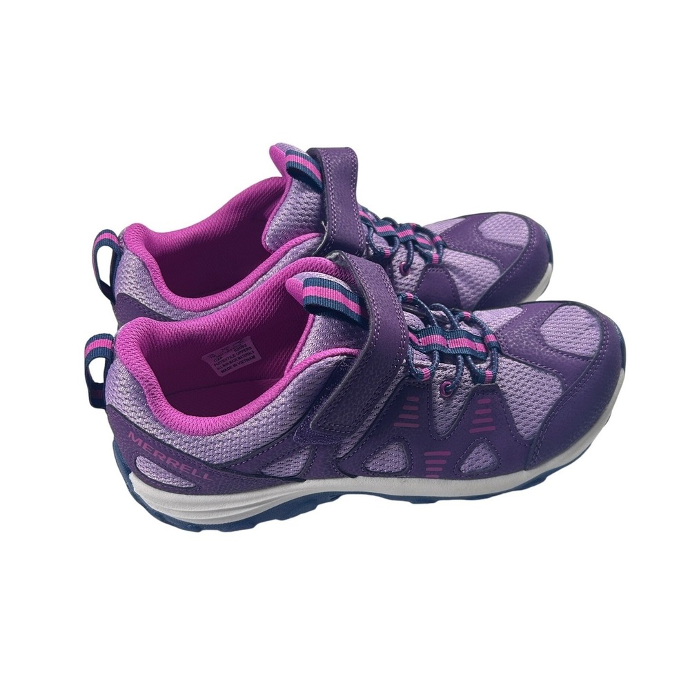 Merrell Trail Chaser 2 Berry Purple‎ Hiking Trail Shoes Girls Size 7M